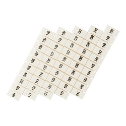 Маркеры для ST 1,5 с нумерацией 100-150 (100 шт.) EKF zb-st-1.5-100-150