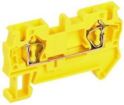 Клемма пружинная КПИ 2в-4 41А желтая IEK YZN11-004-K05