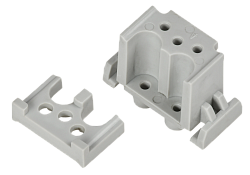 TEKFOR Кронштейн крепления DIN-рейки второго уровня для КМПн IEK TF-KP70D-KR