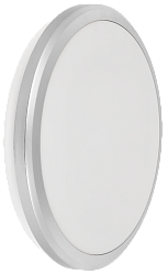 Светильник светодиодный ДПБ 3105 24Вт IP54 4000K круг серебро IEK LDPB0-3105-24-4000-K01