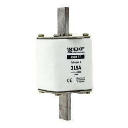 Плавкая вставка ППН-37 400/125А габарит 2 EKF fus-37/400/125