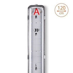 Светильник WOLTA STD ДСП14-54-042-6К с БАП EM1 54Вт 6500К IP65 Прозрачный 7000лм 1262х124х85мм 1/1 ДСП14-54-042-6К