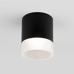 Светильник уличный потолочный Light LED 2107 IP54 35140/H черный Elektrostandard a057159