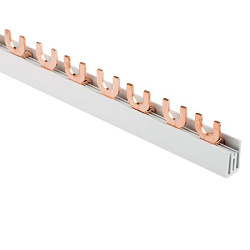 Шина соед. типа FORK для 2-п нагр. 63А 54 мод. EKF fork-02-63