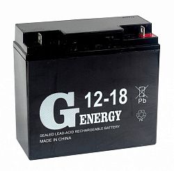 Аккумуляторная батарея G-energy 12-18 ПП0605052023