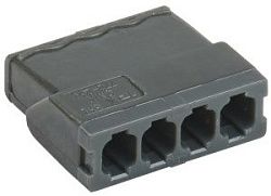 Строительно-монтажная клемма СМК 772-244 компактная с пастой IEK UKZ31-244-001