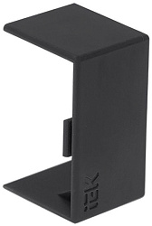 ELECOR Соединитель на стык КМС 25х16 черный (4шт/компл) IEK EL-KK10D-S-025-016-K02