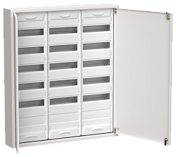 TITAN 5 Корпус металлический ЩРн-216 (3х72) 960х830х140мм IP31 белый (две двери) IEK TI5-50-N-3X072-31