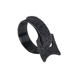 Хомут-липучка 12х135 мм черный (20 шт) EKF hlct-1-b