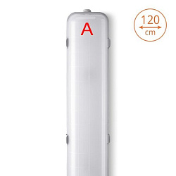 Светильник светодиодный WOLTA PRO УльтраПРОМ с БАП ДСП04-36-041-6К 1262x124x85 мм IP65 4100лм 6500K  ДСП04-36-041-6К