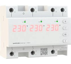 Реле напряжения Welrok D6-50 red 4660251140403