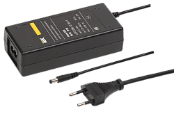 Драйвер LED ИПСН-ECO 60Вт 12В сетевая вилка-блок-Jack5,5 IP20 IEK LSP2-060-12-20-11