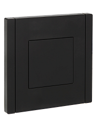 FORTE&PIANO Заглушка с суппортом FP141 черный IEK FP-PL10-K02