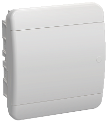 TEKFOR Корпус пластиковый ЩРВ-П-8 IP41 белая дверь IEK TF5-KP13-V-08-41-K01-K01