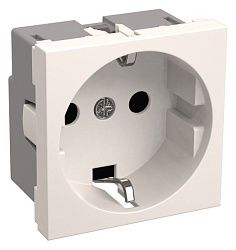 РКС-20-30-П-К Розетка с з/к 2к (на 2 модуля) ПРАЙМЕР белая IEK CKK-40D-RSZB2-K01-K