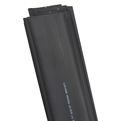 ТУТ нг 25/12,5 черная в отрезках по 1м EKF tut-25-b-1m