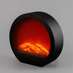 Светодиодный камин Лаунж с эффектом живого огня 35,3х12,4х33,7 см, с адаптером питания и батарейками 4 х АА (не в комплекте) NEON-NIGHT 513-038