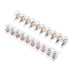 Концевой зажим винтовой изолированный КЗВИ 10 мм² (10х1) (10 шт./уп.) REXANT 07-5710