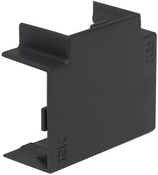 ELECOR Угол Т-образный КМТ 20х10 черный (4шт/компл) IEK EL-KK10D-T-020-010-K02