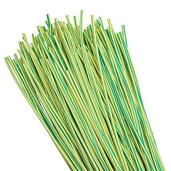 ТУТ нг 2/1 желто-зеленая в отрезках по 1м EKF tut-2-yg-1m