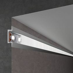 Профиль встраиваемый алюминиевый для светодиодной ленты LL-2-ALP007 Elektrostandard a041812