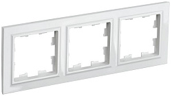 BRITE Рамка 3-местная РУ-3-БрБ белый IEK BR-M32-K01