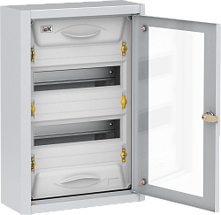 TITAN 5 Корпус металлический ЩРн-24 прозрачная дверь IP31 УХЛ3 IEK MKM16-N-024-31-Z-U