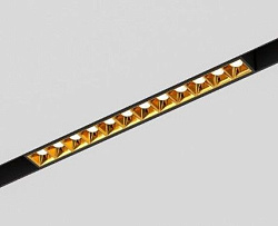 Slim Magnetic Трековый светильник 12W 4000K Artas (чёрный/золото) 85103/01 Elektrostandard a064529