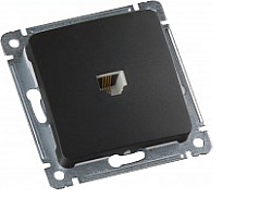 MASTER черн. Розетка комп. 1*RJ45 РСК-400-08 РСК-400-08