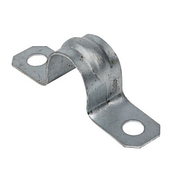 Скоба метал. двухлапковая d16-17 мм (100 шт) EKF PROxima sm-2-16-17