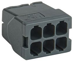 Строительно-монтажная клемма СМК 772-246 компактная с пастой (4шт/упак) IEK UKZ31-246-004