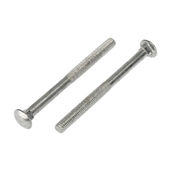 Болт мебельный KRANZ DIN 603, 8х100, короб (25 шт./уп.) KR-01-3511-027