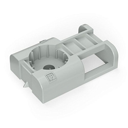 Площадка под стяжку для прямого монтажа серая (100шт/1500шт уп/кор) Промрукав PR13.0396