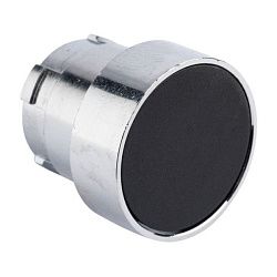 Исполнительный механизм кнопки XB4 черный плоский возвратный без фиксации, без подсветки XB4BA-BL