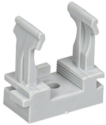 ELASTA Держатель с защелкой для гофрированных труб под монтажный пистолет CFM20 IEK ET-TA10D-CFM-020-K41-100