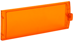 TEKFOR Дверца для корпуса пластикового КМПн-18 IP65 оранжевая прозрачная IEK TF-KP72D-DV-18-K09