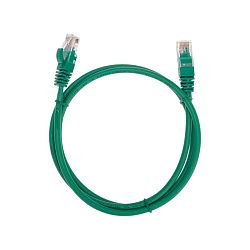 Патч-корд U/UTP, CAT 5e, RJ45-RJ45, 26AWG, LSZH, зеленый, 1м REXANT 02-0106-1