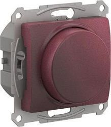 Механизм светорегулятора поворотно-нажимного Glossa LED RC 315Вт баклажан. SchE GSL001130 1402925