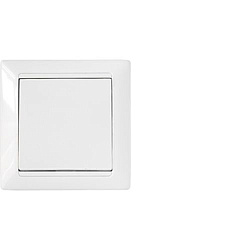 Выключатель на два направления одноклавишный для скрытой установки брызгозащищенный С6 10-879 2955BY