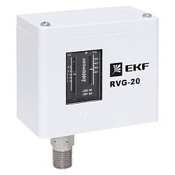 Реле избыточного давления EKF RVG-20-1,6 (1,6 МПа) RVG-20-1,6