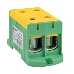 Клемма двойная КСВ 35-150 желто-зеленая EKF kvs2-35-150-y-green
