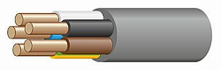 Кабель NUM (NYM)-J   5х2,5  -0,66 ELC0100197534