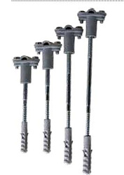 Держатель фасадный пластиковый скручиваемый L-200мм 44200