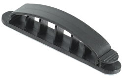 Клипса самоклеящаяся КС-5 черная (12шт)IEK UHP41-5-K02