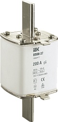 Плавкая вставка предохранителя ППНИ-37 габарит 2 200А IEK DPP40-200