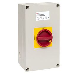 ПК-2-13 100А 3P "ВКЛ-ВЫКЛ" блок. в боксе IP65 EKF pk-2k-13-100-a65