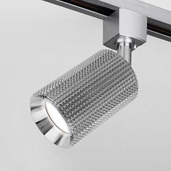 Светильник трековый для однофазного шинопровода Spike GU10 хром MRL 1011 Elektrostandard a057980