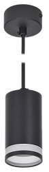 LIGHTING Светильник 4007 подвесной под лампу GU10 черный IEK LT-UCB0-4007-GU10-1-K02