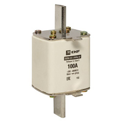 Плавкая вставка ППН-37 400/100А габарит 2 EKF fus-37/400/100