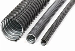 Металлорукав в ПВХ-изоляции Р3-ЦП нг LS 60  (10м/уп) черный ГОФРОМАТИК (ЗЭТАРУС) zeta44611